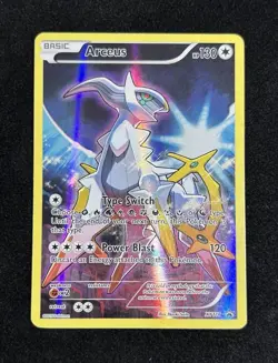 Pokemon TCG Arceus XY116 Black Star Promo Holo Full Art 2016 English LP/Good - Image 2