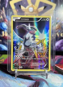 Pokemon TCG Arceus XY116 Black Star Promo Holo Full Art 2016 English LP/Good - Image 4