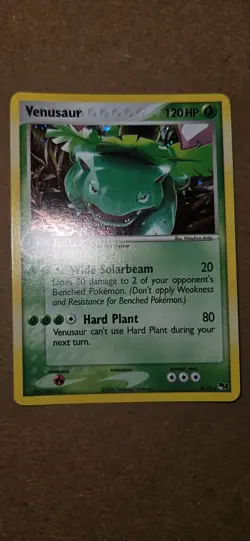 Pokemon TCG Venusaur Holo Rare Card 6/17 Pop Series 2 Promo LP - Image 3