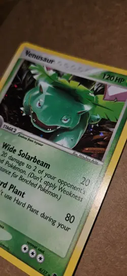 Pokemon TCG Venusaur Holo Rare Card 6/17 Pop Series 2 Promo LP - Image 5