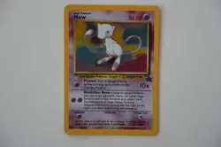 Pokemon Mew Black Star Promo 9 Holo Rare WOTC 2000 HP Vintage Card - Image 1