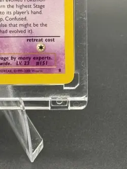 Pokemon TCG: 1999-2000 Vintage Rare Mew Promo #8 WOTC Black Star LP Excellent NM - Image 5