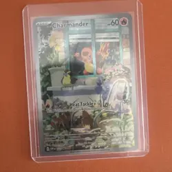 Pokemon TCG Obsidian Flames ETB Charmander Holo Black Star Promo SVP044 - Image 1
