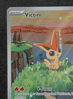 Pokemon TCG Victini SVP208 Scarlet and Violet Black Star Promo Card NM - Image 2