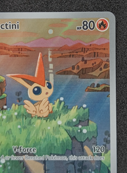 Pokemon TCG Victini SVP208 Scarlet and Violet Black Star Promo Card NM - Image 3