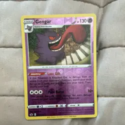 The Pokemon Company Gengar 057/198 Chilling Reign Holo Rare EN 2021 130HP - Image 1