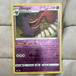 The Pokemon Company Gengar 057/198 Chilling Reign Holo Rare EN 2021 130HP - Image 2