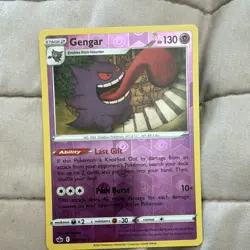 The Pokemon Company Gengar 057/198 Chilling Reign Holo Rare EN 2021 130HP - Image 3
