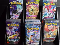 36 Pokemon Card Booster Packs Lot 1 (Booster Box Equivalent) Various Sets & Art - Image 1