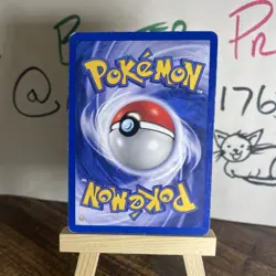 DOUBLE HOLO ERROR WHOLE SWIRL Entei 6/64 Neo Revelation Error Pokemon Card - Image 2