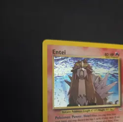 Entei 6/64 Holo Rare Neo Revelation Pokemon Card WOTC LP - Image 3