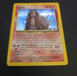 Entei 6/64 Holo Rare Neo Revelation Pokemon Card WOTC LP - Image 5