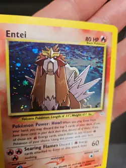Pokemon Entei Neo Revelation TCG Holo Card 6/64 Nm-m Rare - Image 2