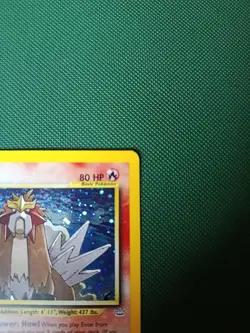 Pokemon Entei Neo Revelation TCG Holo Card 6/64 NM with SWIRL - Image 3