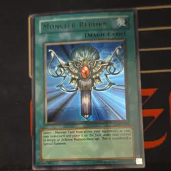 Konami Yu-Gi-Oh! TCG Monster Reborn LOB-E096 Foil Ultra Rare Unlimited NM/LP - Image 1