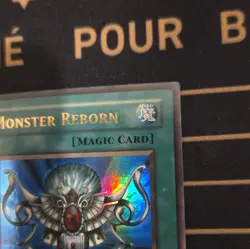 Konami Yu-Gi-Oh! TCG Monster Reborn LOB-E096 Foil Ultra Rare Unlimited NM/LP - Image 4