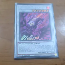 Yu-Gi-Oh! Bramble Rose Dragon DOOD-EN039 Secret Rare 1st Edition Near Mint/Mint - Image 4
