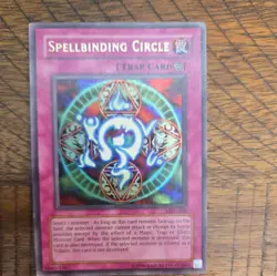 Spellbinding Circle MRL-006 Ultra Rare Unlimited Magic Ruler Yu-Gi-Oh! HP - Image 1
