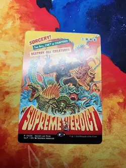Supreme Verdict - Secret Lair Showdown (SLP) - NM - Image 1
