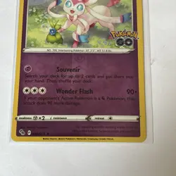Pokemon TCG Sylveon Holo Rare Card Pokemon Go 035/078 NM Condition - Image 3