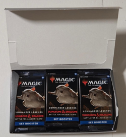 MTG Commander Legends D&D Battle for Baldur's Gate Set Booster Opened Box Magic - Image 1