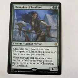 MTG Champion of Lambholt Jumpstart 383 Regular Rare - Image 1