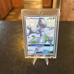 Pokemon Mewtwo GX SV59/SV94 Hidden Fates Shiny Vault Full Art Holo 190HP EN - Image 1