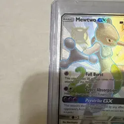 Mewtwo GX SV59/SV94 Shiny GX Rare Hidden Fates Shiny Vault Pokemon Holo MP - Image 5