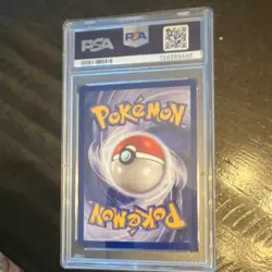 PSA 7 1999 Pokemon Lapras #10 Fossil Unlimited Holo Rare 10/62 English - Image 2