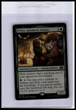 Aetherdrift #173 Oviya, Automech Artisan Foil - Image 1