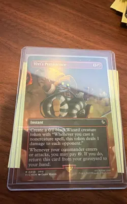 Vivi's Persistence (Borderless) Commander: Final Fantasy Foil - Image 1