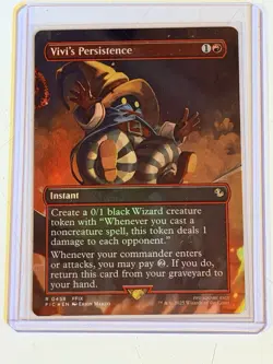Vivi's Persistence (Borderless) Commander: Final Fantasy Foil - Image 2