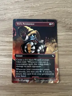 Vivi's Persistence (Borderless) Commander: Final Fantasy Foil - Image 1