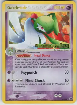 Pokemon TCG Gardevoir Holo Rare Reverse Holo Emerald 4/106 - Image 1