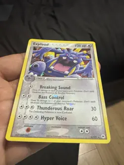 Pokemon EX Hidden Legends Exploud Reverse Holo Rare 6/101 NEAR MINT - Image 4
