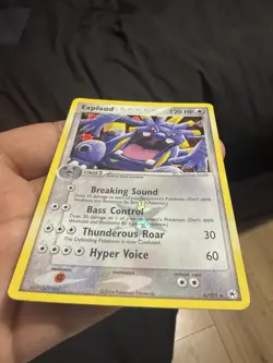 Pokemon EX Hidden Legends Exploud Reverse Holo Rare 6/101 NEAR MINT - Image 5