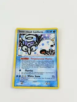 Snow-cloud Castform 25/101 Reverse Holo Rare EX Hidden Legends Pokemon Card - Image 3
