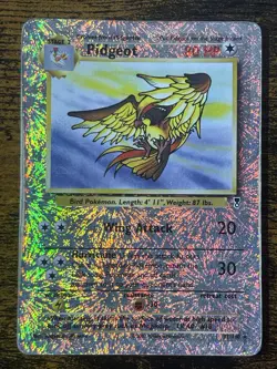 Pidgeot 33/110 Legendary Collection Reverse Holo Rare vintage Pokemon TCG PSA 1 - Image 1