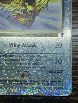 Pidgeot 33/110 Legendary Collection Reverse Holo Rare vintage Pokemon TCG PSA 1 - Image 5