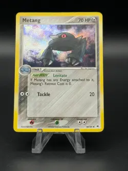 Metang 44/101 Uncommon Hidden Legends Pokemon Reverse Holo Lightly Played - Image 1