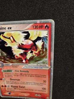 Pokemon Arcanine ex 83/92 EX Legend Maker Ultra Rare Holo English TCG Card DMG - Image 4