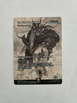 The Cloudsea Djinn - Nyxbloom Ancient (Showcase) - FF: Through the Age Reg NM - Image 1