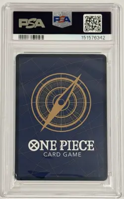 2024 One Piece Monkey D. Luffy One Piece Day ‘24 SR OP07-109 PSA 10 Gem Mint - Image 2