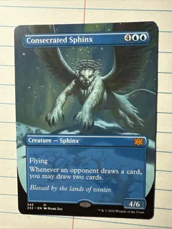 Consecrated Sphinx (Borderless) Double Masters 2022 Regular - Image 1