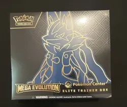 Pokemon TCG: Mega Evolution - Pokemon Center Stamped ETB - Gardevoir & Lucario - Image 2