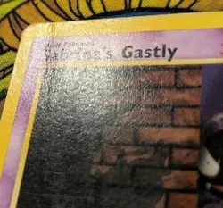 Sabrina's Gastly 96/132 Common Gym Challenge Pokemon Unlimited Moderately Played - Image 4