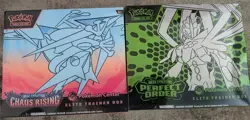 Chaos Rising + Perfect Order Pokemon Center Elite Trainer Box ETB New & Sealed - Image 1