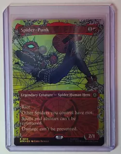 Spider-Punk (0210) (Borderless) Marvel's Spider-Man Foil - Image 1