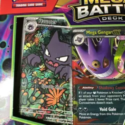 Pokemon TCG Mega Battle Deck Mega Gengar Ex New & Sealed - Image 2