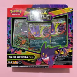 Mega Battle Deck Mega Gengar ex Pokemon Trading Card Game Sealed TCG Promo Card - Image 1